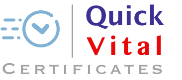 Quick Vital Certificates Logo